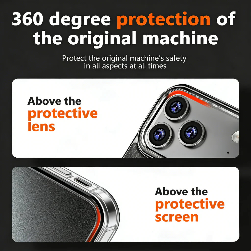 Luxury Leather MagCase with Rotating Bracket Holder