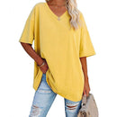 🔥Up to 69% OFF Today🔥Women Summer 2025 Tops 20 Colors Casual V-neck T-shirts