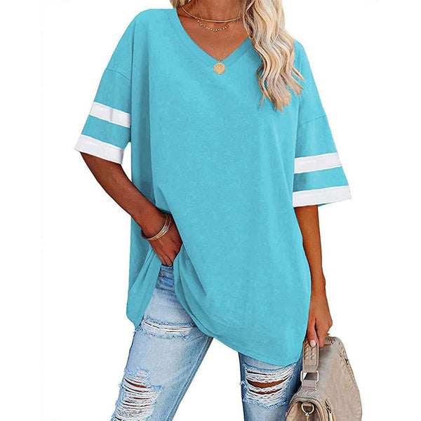 🔥Up to 69% OFF Today🔥Women Summer 2025 Tops 20 Colors Casual V-neck T-shirts