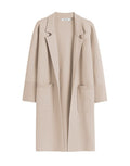 ANRABESS Cardigan for Women Oversized Open Front Sweater Coat Long Sleeve Lapel Blazer Jacket Fall Outwear Coatigan