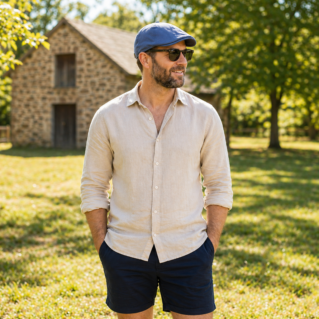 Summer Flat Cap- Low Profile