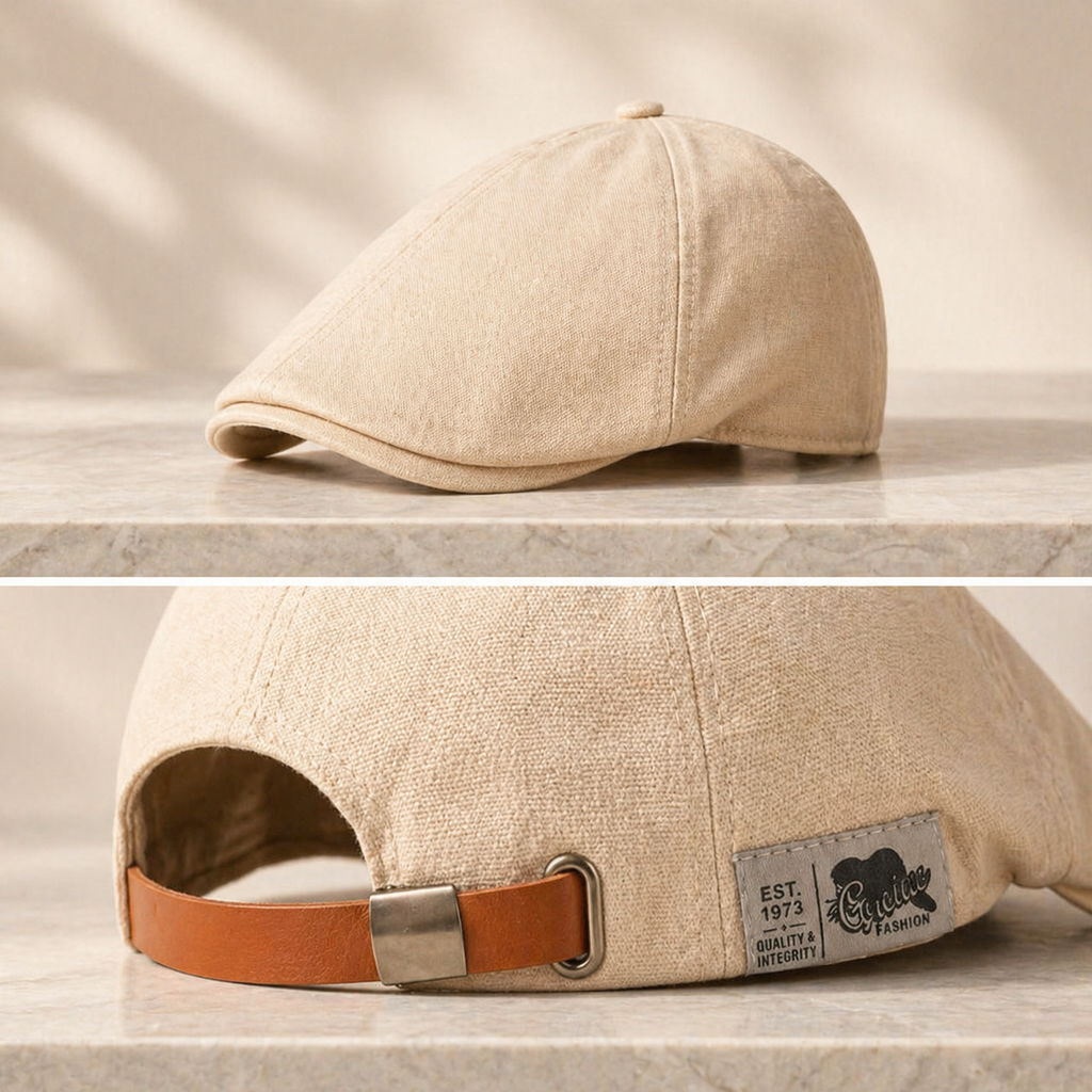 Summer Flat Cap- Low Profile