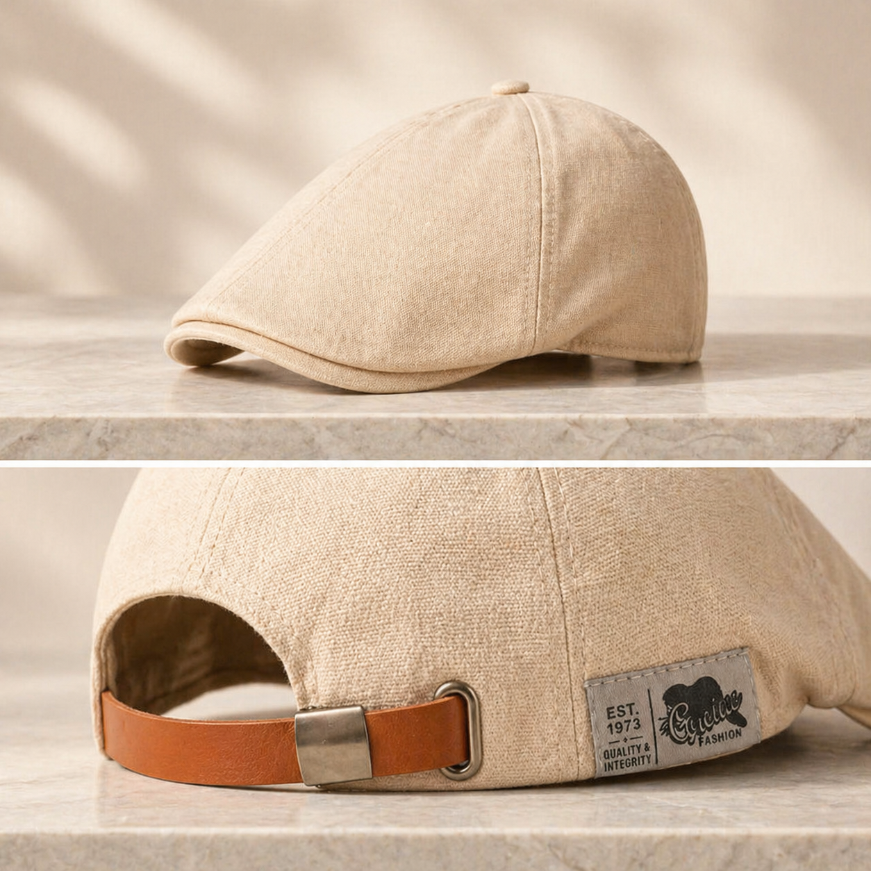 Summer Flat Cap- Low Profile