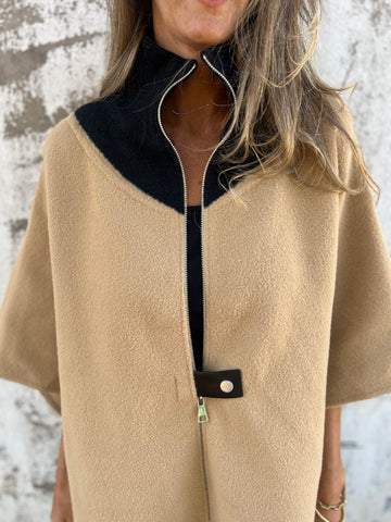 Casual Stand Collar Half Zip Jacket (Buy 2 Free Shipping)
