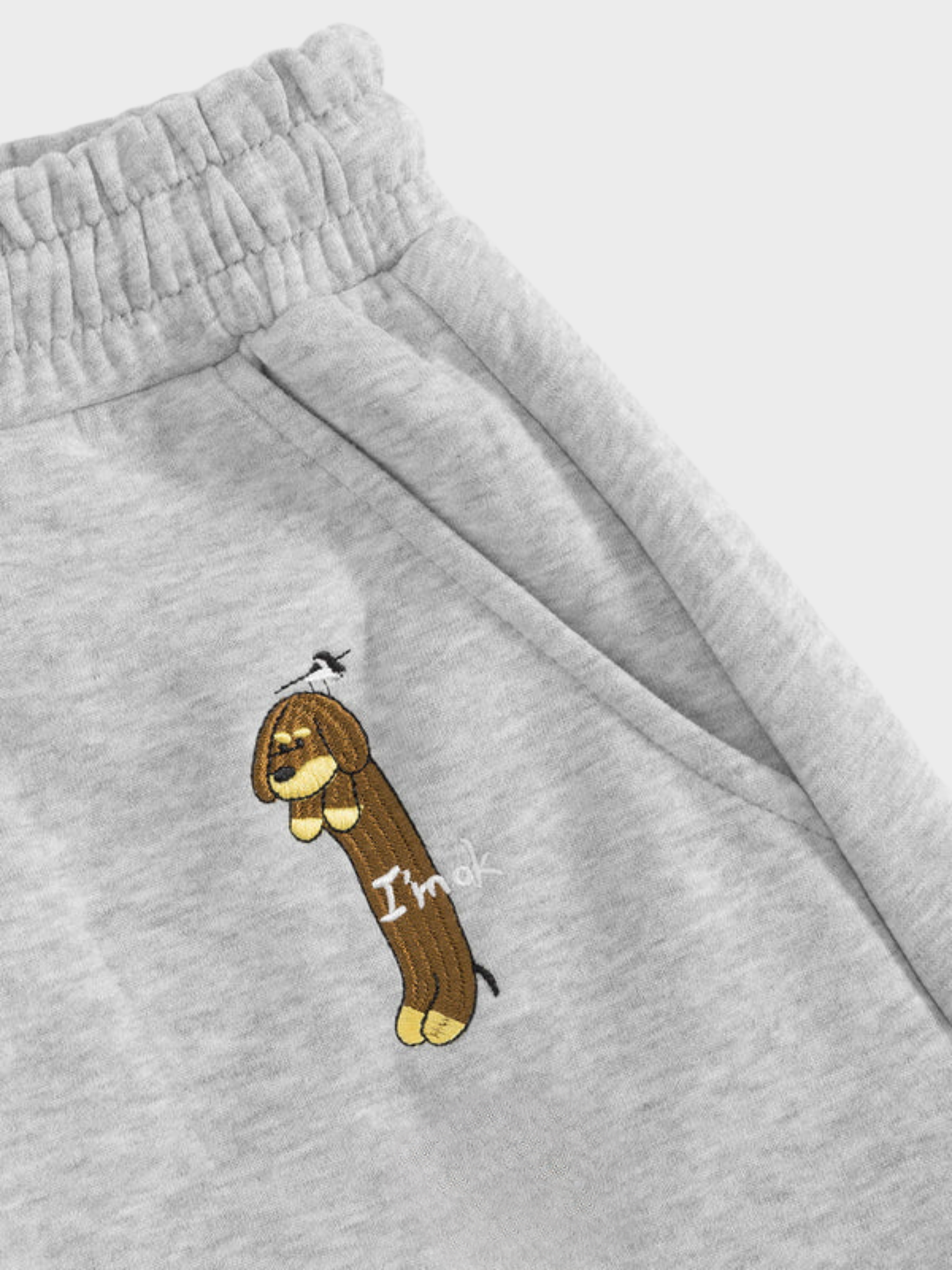 LAST DAY - 76%OFF🔥Embroidered Pup Barrel Sweatpants