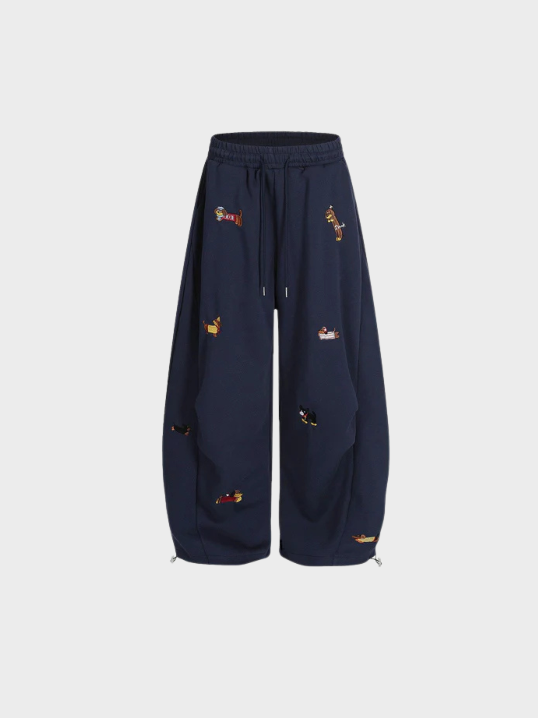 LAST DAY - 76%OFF🔥Embroidered Pup Barrel Sweatpants