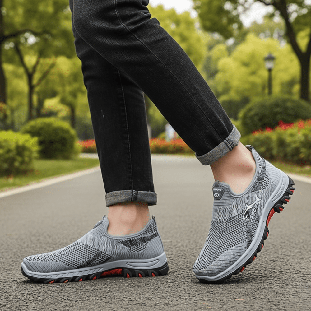 Men's Slip-On Walking Shoes Breathable Lightweight | Active Peaks