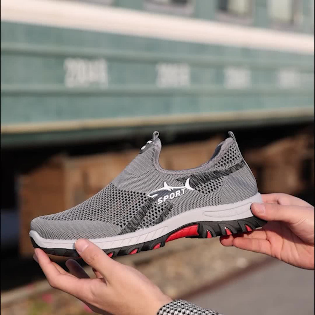 Men's Slip-On Walking Shoes Breathable Lightweight | Active Peaks